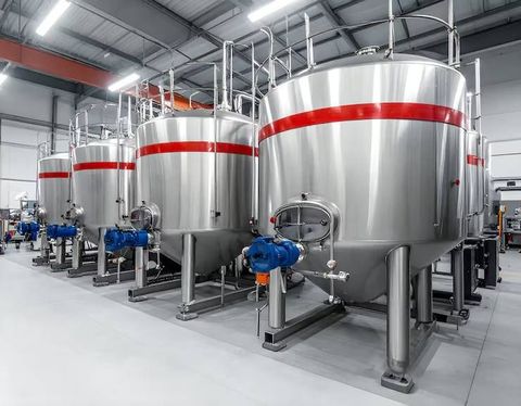 Industrial Tanks Overview of Storage Systems, Construction Materials, and Applications